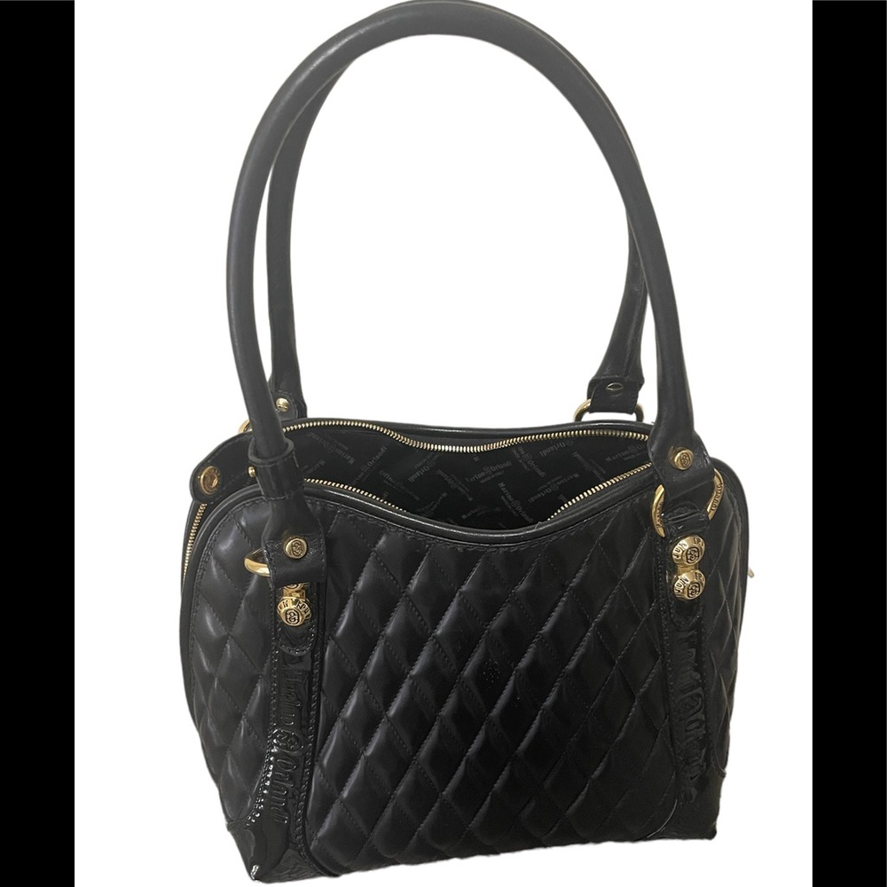 Marino Orlando Quilted Black Purse